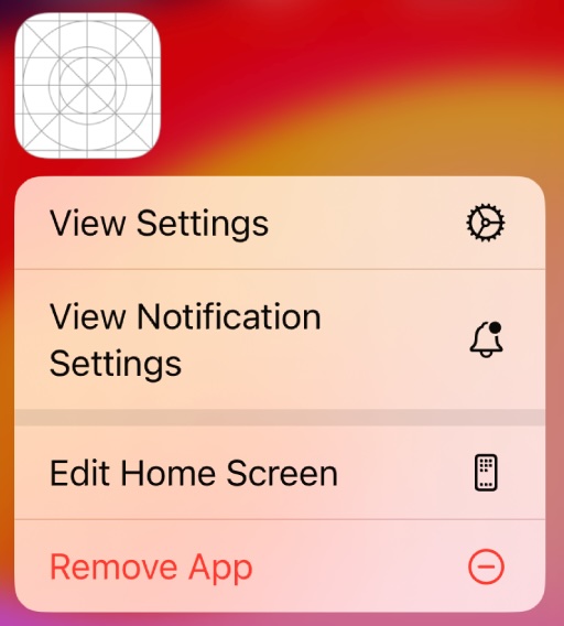 The new home shortcuts implemented using the APIs mentioned in this blogpost